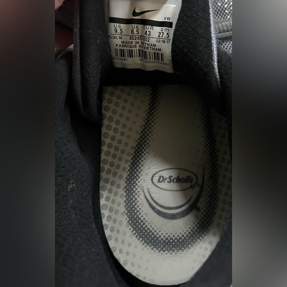 Nike Men's Air Max Infuriate Low Gray Basketball Shoes Size 9.5 - Picture 4 of 5